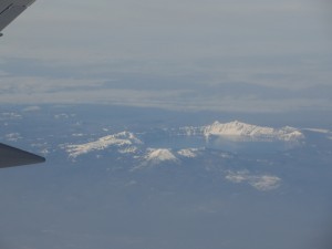 That is a lot of water way up high in those mountains!