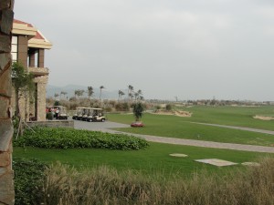 The golf course down the street, called The Dunes.