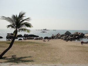 Looking out across the South China Sea.