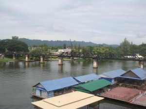 death bridge by JEATH museum in thailand