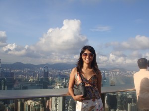 rooftop view of hong kong