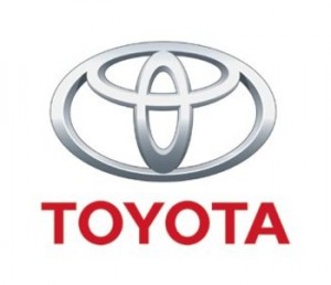 toyota logo and text