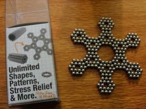 buckyballs in form of snowflake