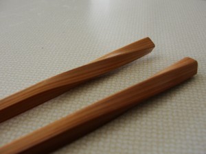 to-go ware chopsticks with twisted ends