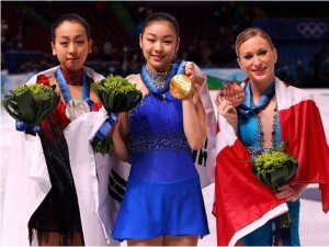 2010 Vancouver Winter Olympics women's figure skating medalists