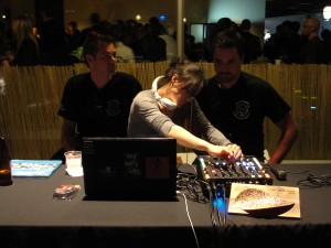 michelle rodriguez djing at opportunity green 2010