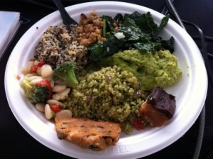 lunch at opportunity green as catered by tendergreens