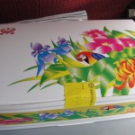 lunch on hainan airlines flight came in a colorful box