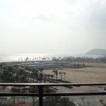 view of the ocean from our new place at shenzhou peninsula