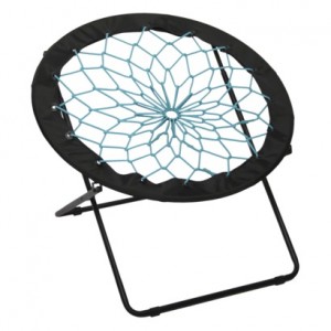 bungee chair in black and teal sold at target