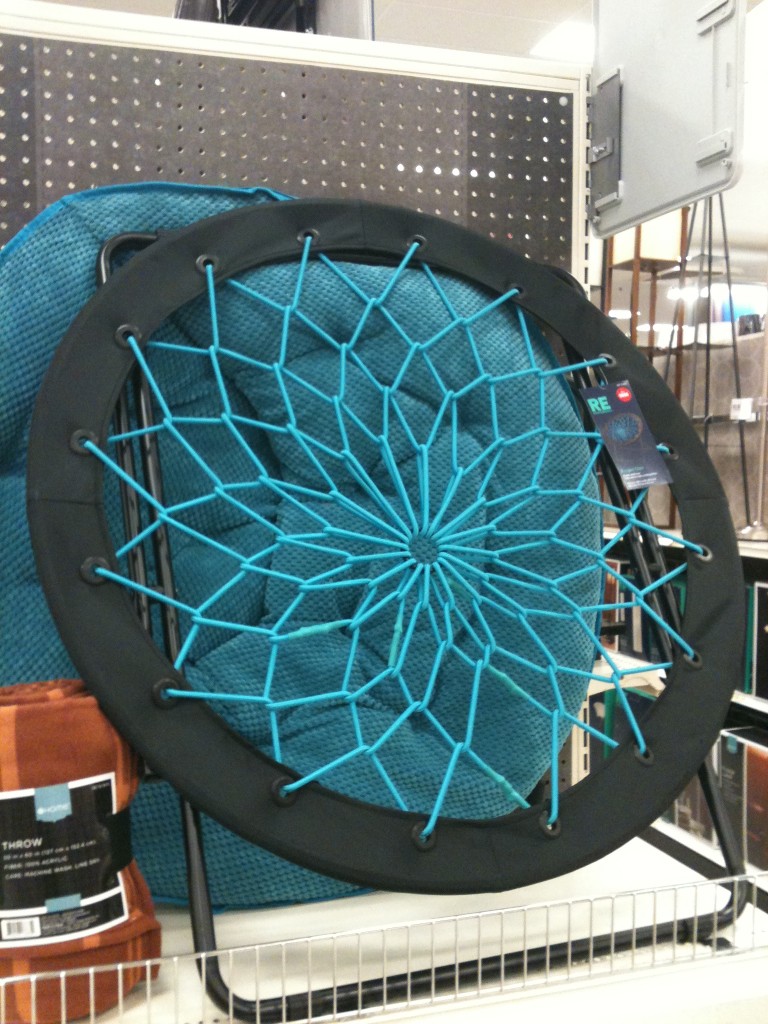 round bungee chair in teal at target