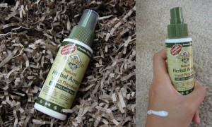 collage of all terrain herbal armor insect repellent