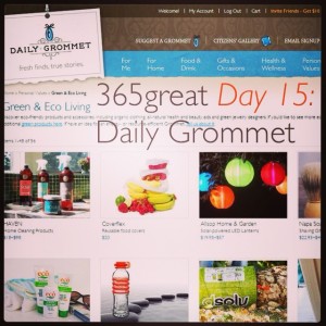 365great challenge day 15: daily grommet