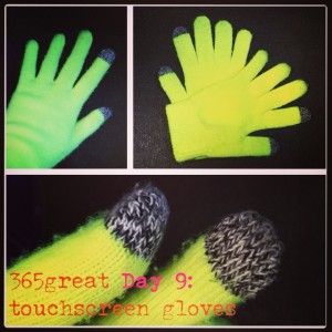 365great challenge day 9: touchscreen gloves