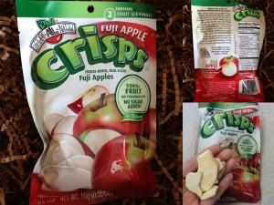 collage of brothers all-natural fuji apple crisps