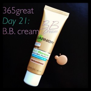 365great challenge day 21: bb cream