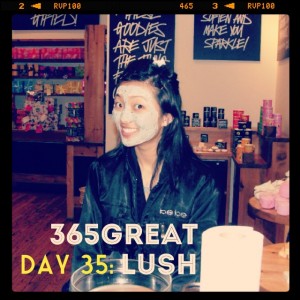 365great challenge day 35: lush