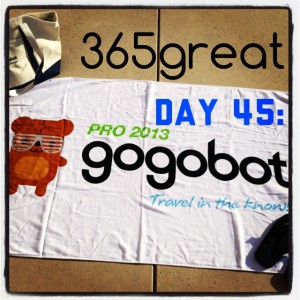 365great challenge day 45: gogobot