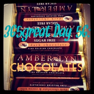 365great challenge day 56: amber lyn chocolates