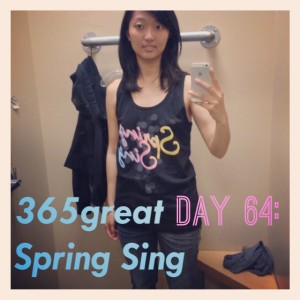 365great challenge day 64: spring sing