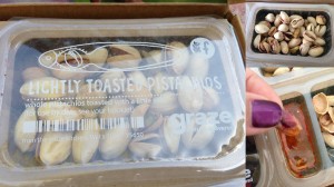graze lightly toasted pistachios