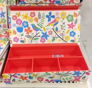 pretty desk organizer for pens and paperclips/push pins at target