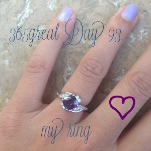 365great challenge day 93: engagement ring