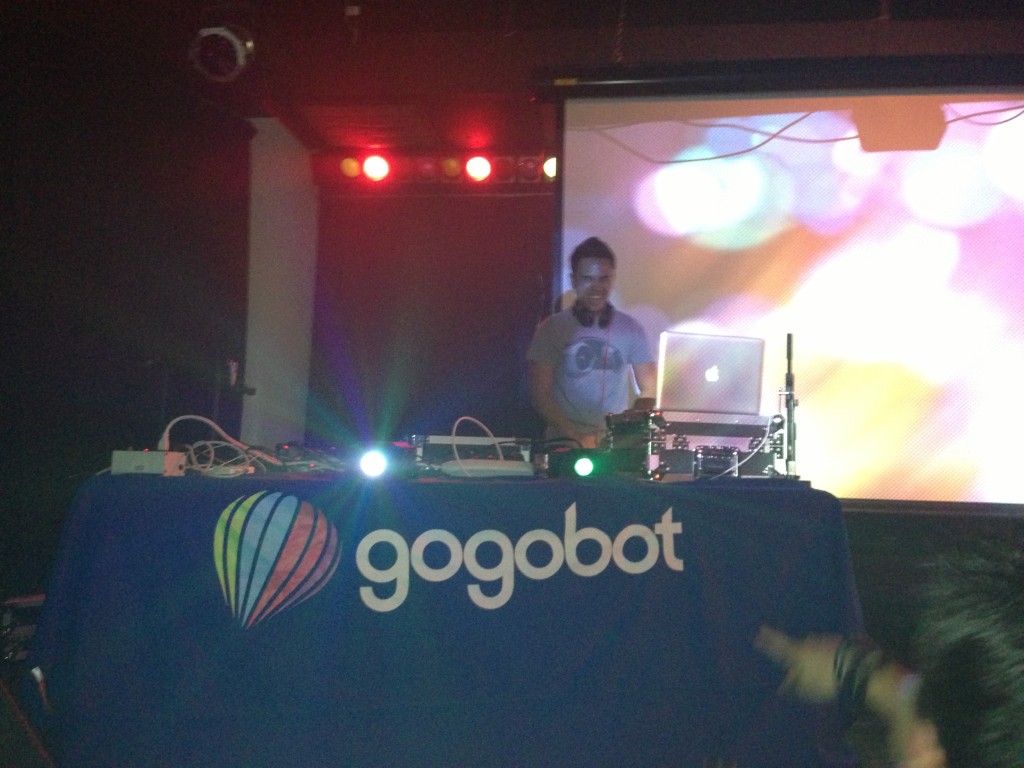 happy gogobot tron party dj