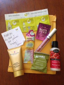 trade with skin, hair, and body products