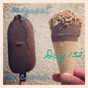 365great challenge day 132: ice cream