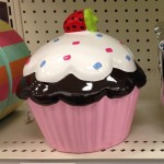 cupcake-shaped piggy bank