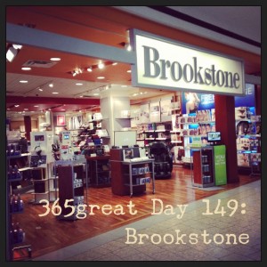 365great challenge day 149: brookstone