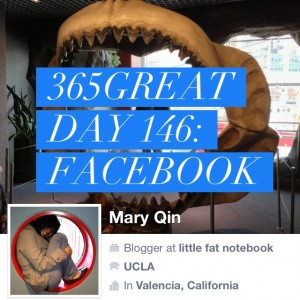 365great challenge day 146: facebook