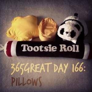 365great challenge day 166: pillows