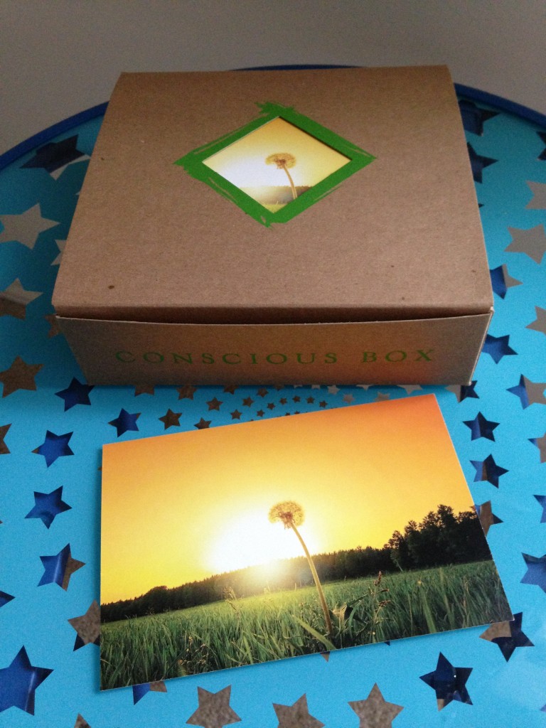 conscious box august inner box with card