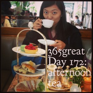 365great challenge day 172: afternoon tea