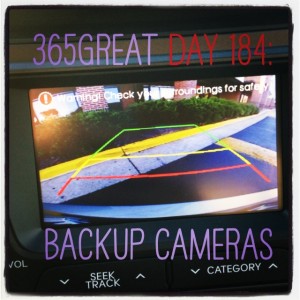 365great challenge day 184: backup cameras
