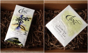 collage of choice organic teas box of twenty included in valentine's 2013 blissmobox