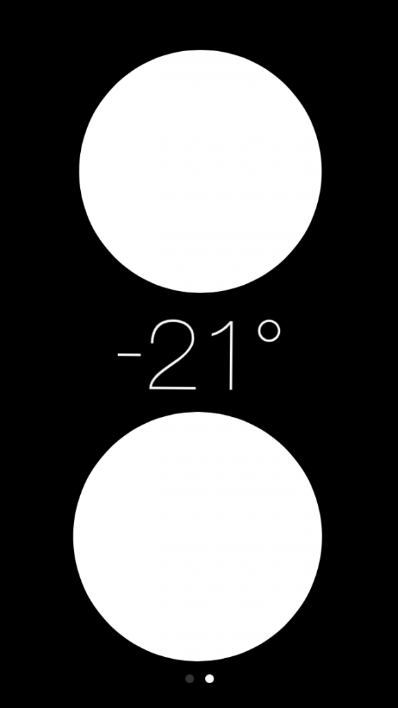 ios 7 inclinometer feature