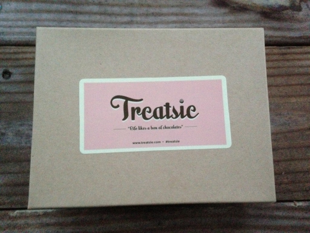 treatsie box artisan candy subscription with new shiny sticker label