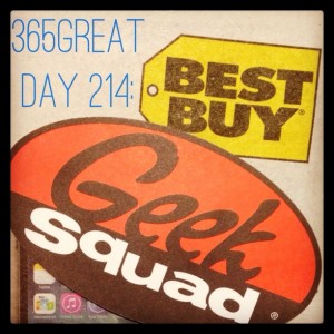 365great day 214: best buy/geek squad