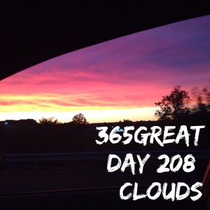 365great challenge day 208: clouds