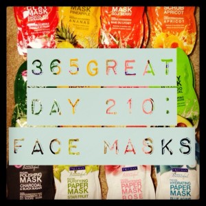 365great day 210: face masks