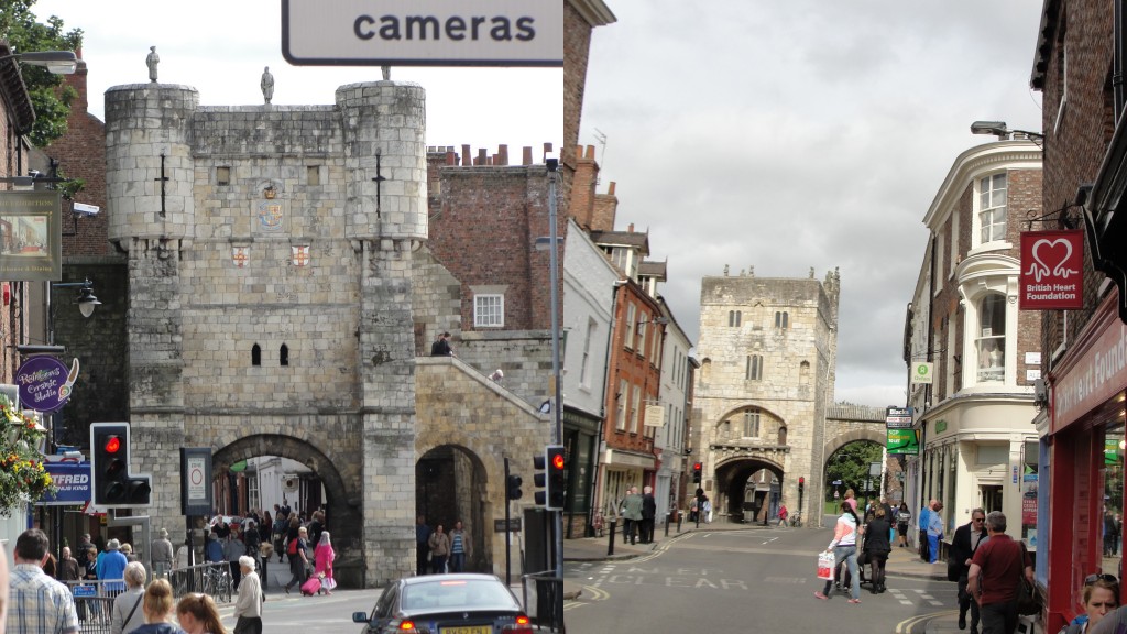 collage of york city walls