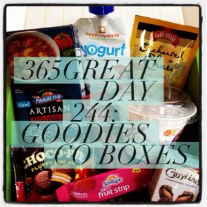365great challenge day 244: goodies co boxes