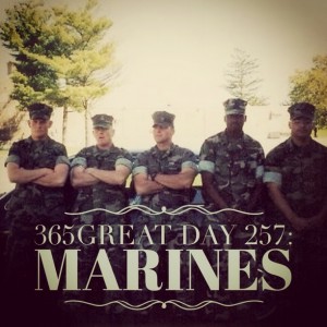 365great challenge day 257: marines