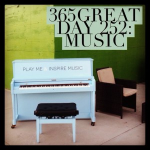 365great challenge day 252: music