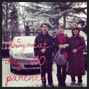 365great challenge day 260: parents