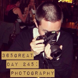 365great challenge day 245: photography