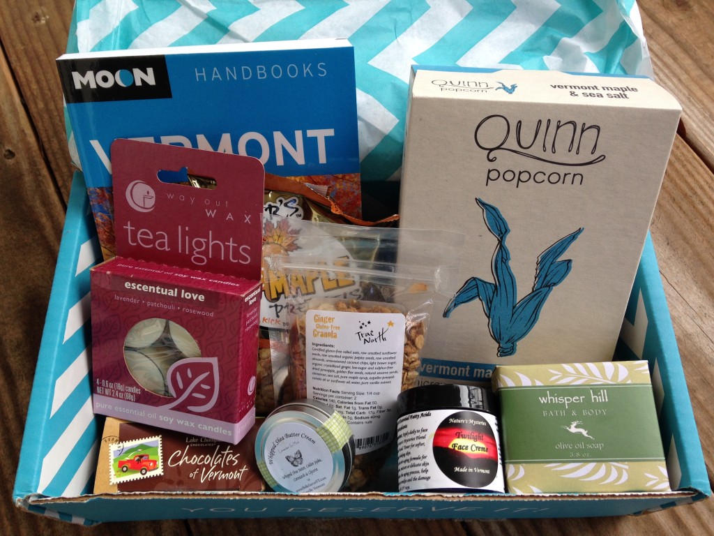 escape monthly november vermont box products showing